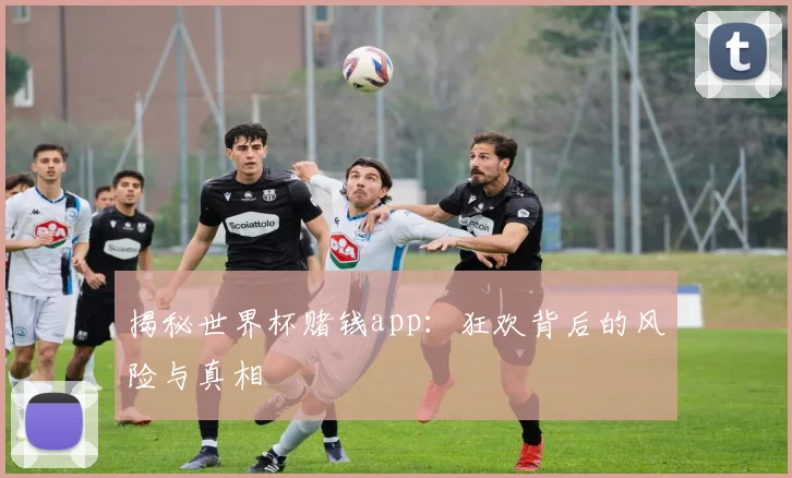 揭秘世界杯赌钱app：狂欢背后的风险与真相