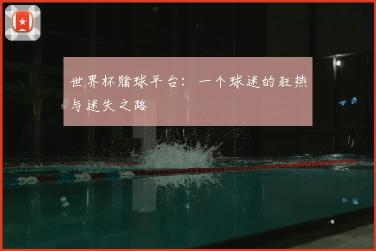 世界杯赌球平台:一个球迷的狂热与迷失之路