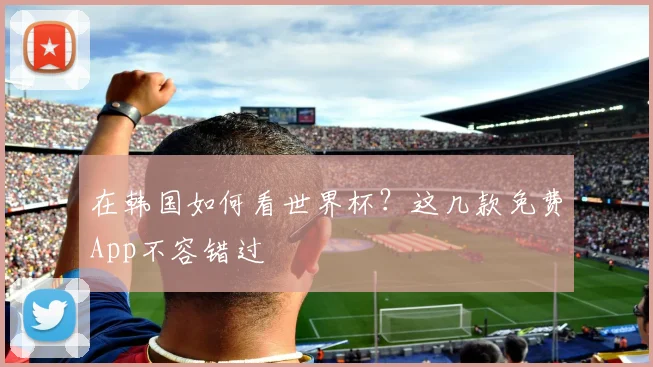 在韩国如何看世界杯?这几款免费App不容错过