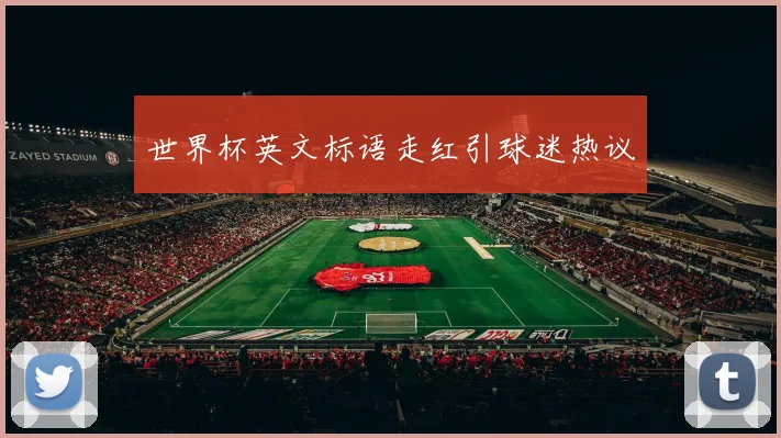 世界杯英文标语走红引球迷热议